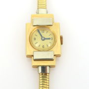 Vintage Mido Switzerland 18K Yellow Gold Lady’s Wristwatch ED 42-06-47